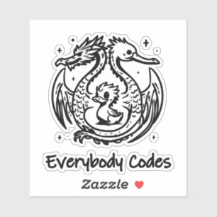 Adesivo O canto dos patos e do vinil de corte personalizad