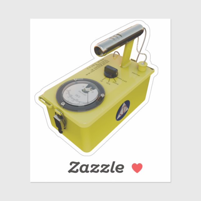 Adesivo O contador Geiger Iconic CD V-700 (Folha)