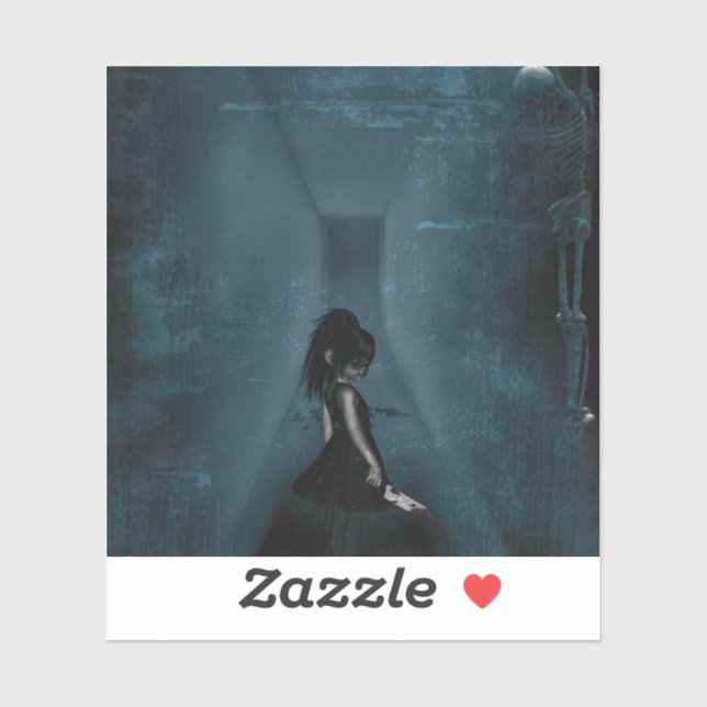 Adesivo O corredor dos Gritares silenciosos (Folha)