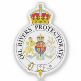 Adesivo O crachá do Protetorado dos Rios Petrolíferos