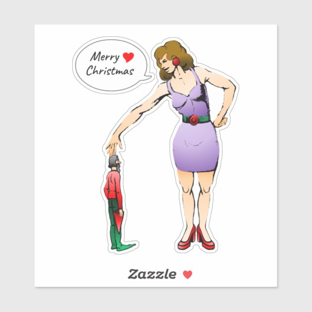 Adesivo O Elfo Pequeno. (Folha)