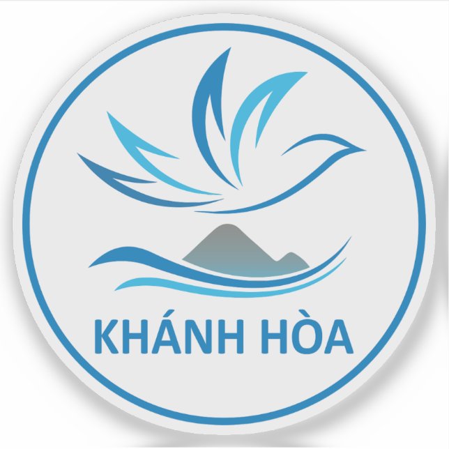 Adesivo O emblema da província de Khanh Hoa (Frente)
