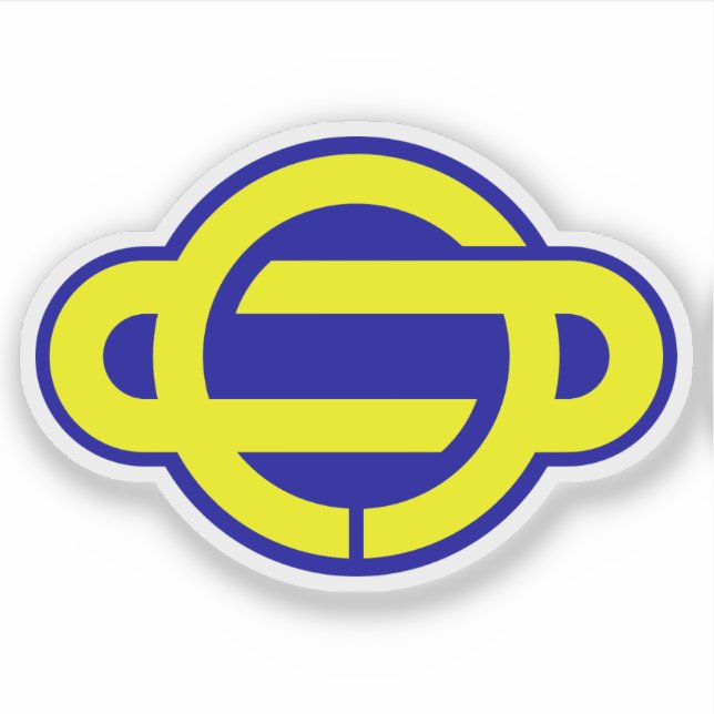 Adesivo O emblema de Ayase, Kanagawa (Frente)