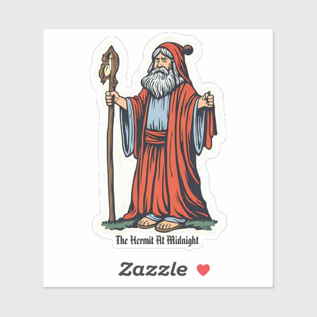 Adesivo O Eremita À Meia-Noite (Folha)