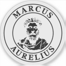 O Excelente Stoic Marcus Aurelius (preto)