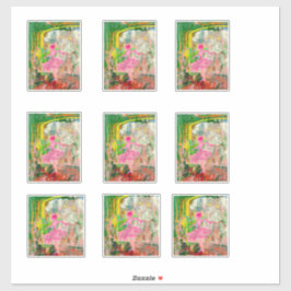 Adesivo O Falador - Caos do Balé Neon