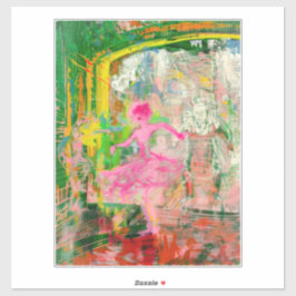 Adesivo O Falador - Caos do Balé Neon