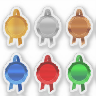 Adesivo O falso concede/as fitas selo do certificado