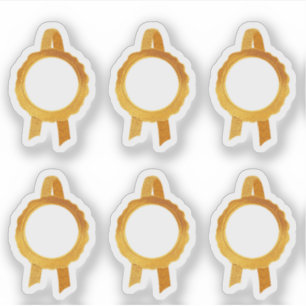 Adesivo O falso concede/as fitas selo do certificado (a