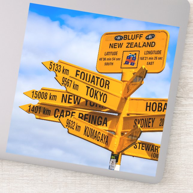 Adesivo O fim da estrada (Detalhe)