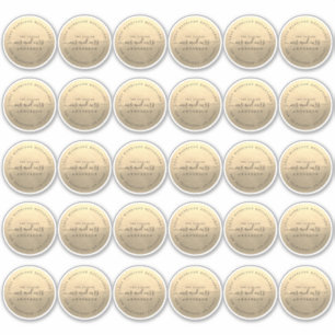 Adesivo O futuro Sr. Retorno Endereço 2 polegadas Vinheta