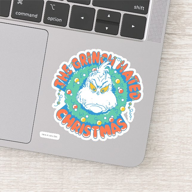 Adesivo O Grinch Odeia O Natal (Detalhe)