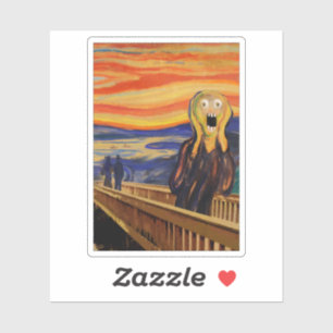 Adesivo O Gritar, REALMENTE LOUCO!