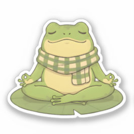 Adesivo O Hábito de Meditação de Zochi