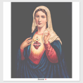 Adesivo O Imaculado Coração de Maria