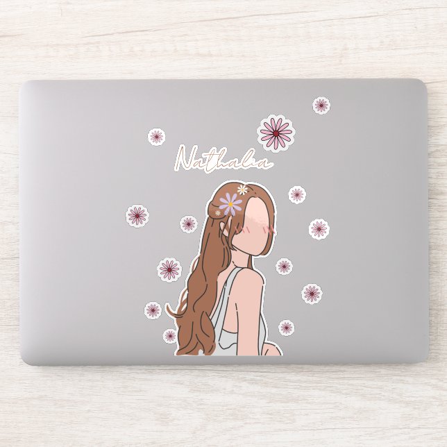 Adesivo O instantâneo de beleza personalizável (Computador)