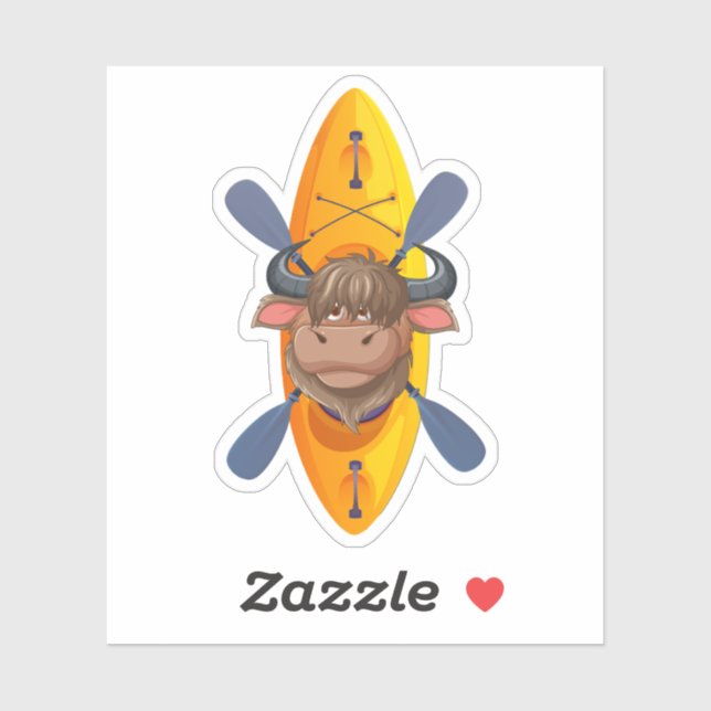 Adesivo O "kaYAK" (Folha)