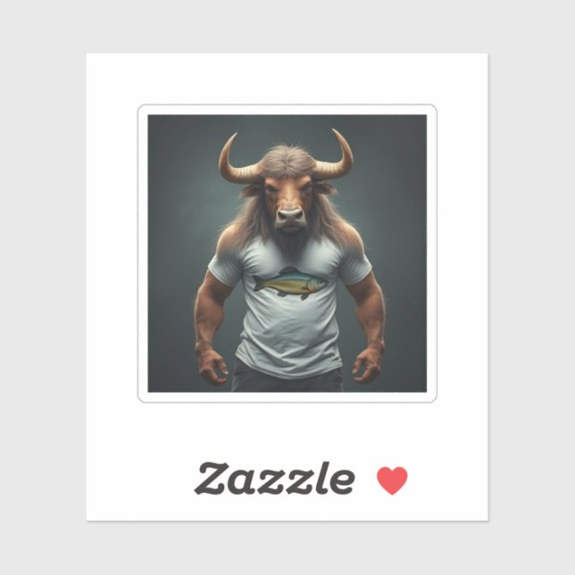 Adesivo O "MINNOWtaur" (Folha)