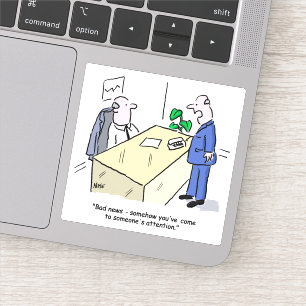 Adesivo O Office Worker Foi Notado