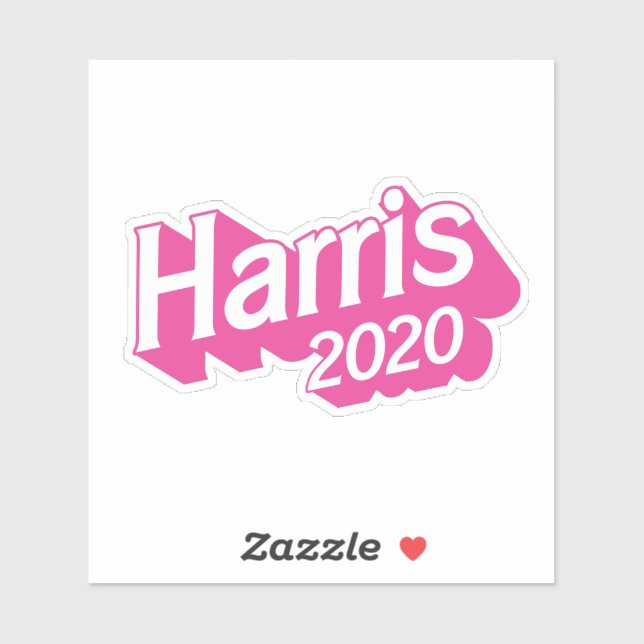 Adesivo O Orgulho Rosa Harris 2020 (Folha)