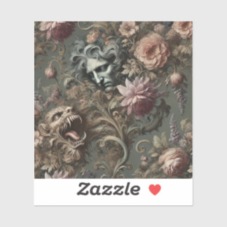 Adesivo O paradoxo do motorista - Travesseiro mítico gótic