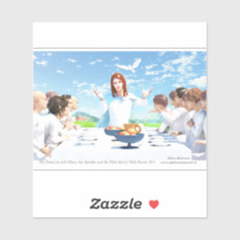 Adesivo O Pentecostes - Maria, Apóstolos e o Espírito Sant