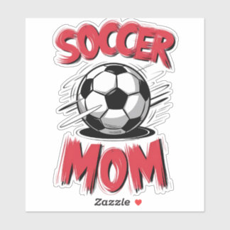 Adesivo O perfeito Soccer da Mãe Decal para Mães Orgulhosa