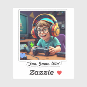 Adesivo "O prazer dos jogadores"