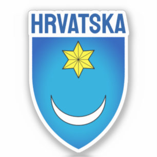 Adesivo O primeiro símbolo conhecido - Croácia