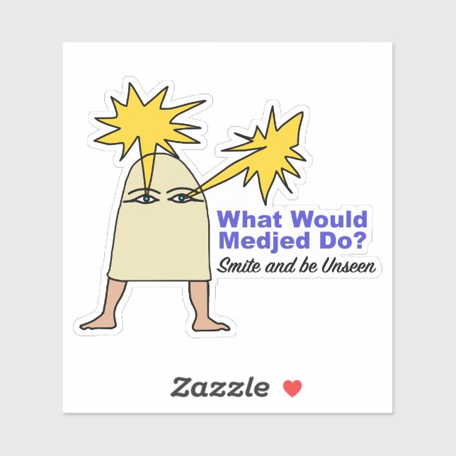 Adesivo O Que Medjed Faria? Antigo Membro do Egito (Folha)