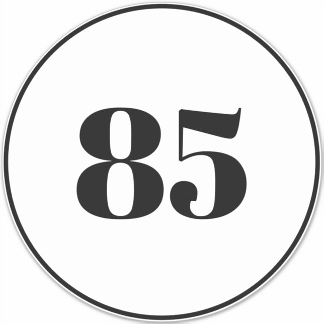 Adesivo O reciclagem de lixo personalizado pode indicar o  (Frente)