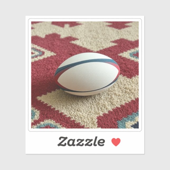 Adesivo O "RUGby" (Folha)