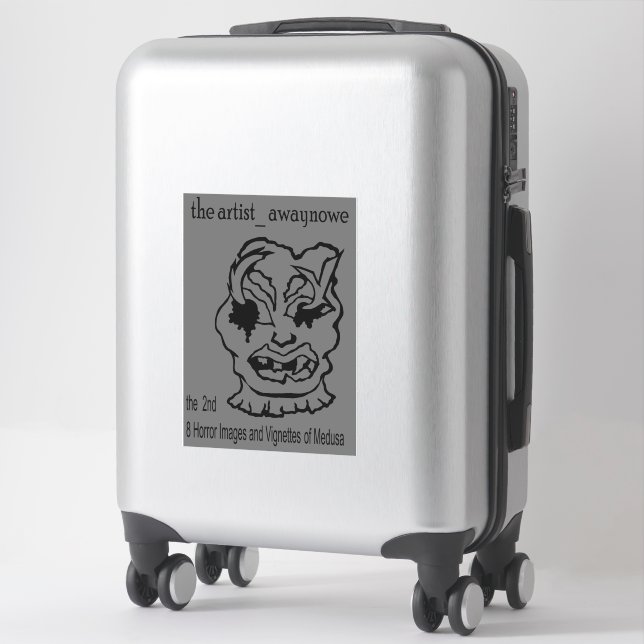 Adesivo O segundo Medusa gi1, o artista_awaynowe (Mala)