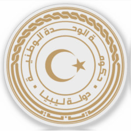 Adesivo O selo do Estado da Líbia