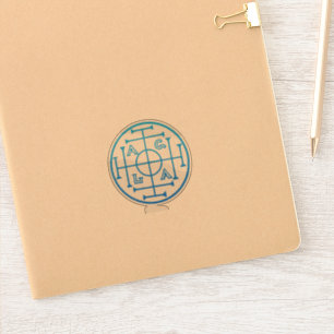 Adesivo O símbolo da boa sorte, símbolo pagão antigo,