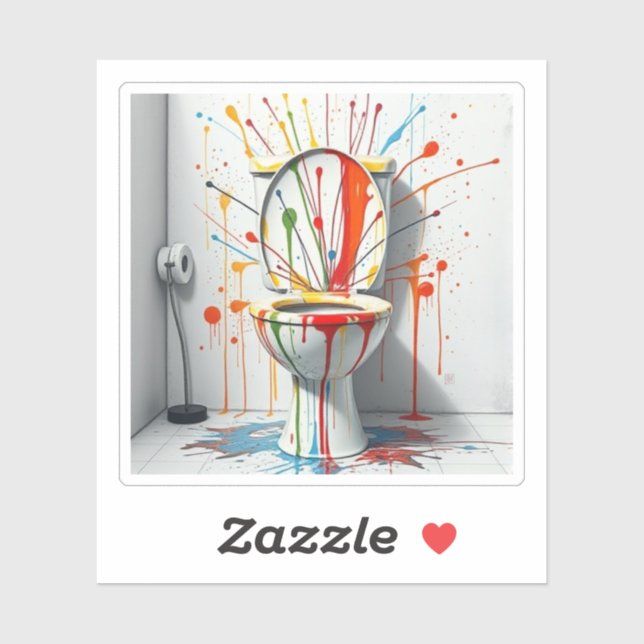 Adesivo O "trabalho fART" (Folha)