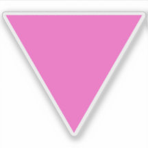 O triângulo rosa - Orgulho gay LGBT