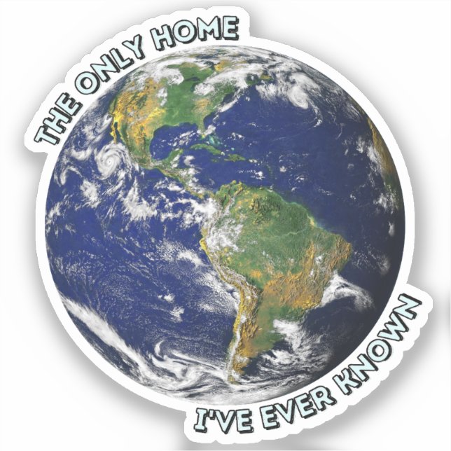 Adesivo o único lar que eu já conheci (Frente)