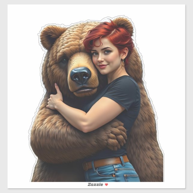 Adesivo O Urso (Folha)