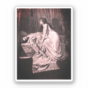 Adesivo O Vampiro (Philip Burne-Jones, 1897)