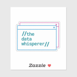 Adesivo o verificador de dados Custom-Cut Vinyl Sticker