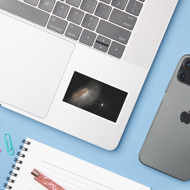 Adesivo O Wayward Interstellar Object Oumuamua. (Notebook com iPhone)