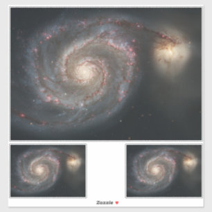 Adesivo O Whirlpool Galaxy M51 e Companion no espaço