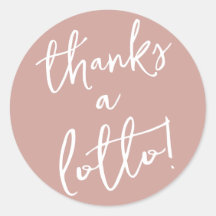 Adesivo Obrigada por Muito