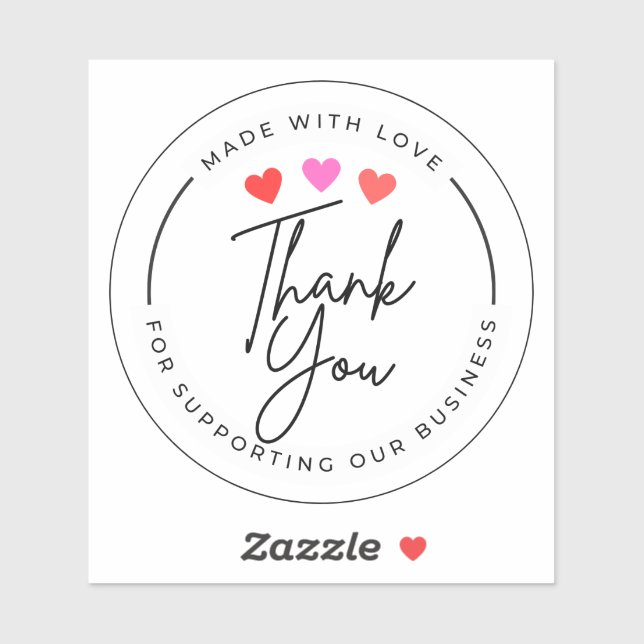 Adesivo obrigado (Folha)