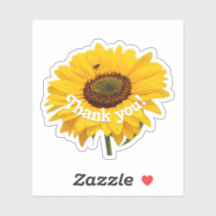 Obrigado, maníaco de flores amarelas de girassol