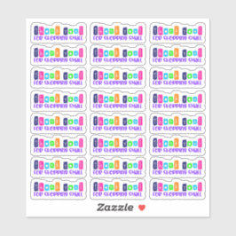 Adesivo Obrigado Por Comprar O Pequeno Vinheta Vinil.