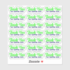 Adesivo Obrigado por Comprar o Vidro Local - Vinyl Sticker