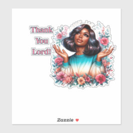 Adesivo Obrigado Senhor!