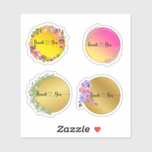 Adesivo Obrigado Sticker